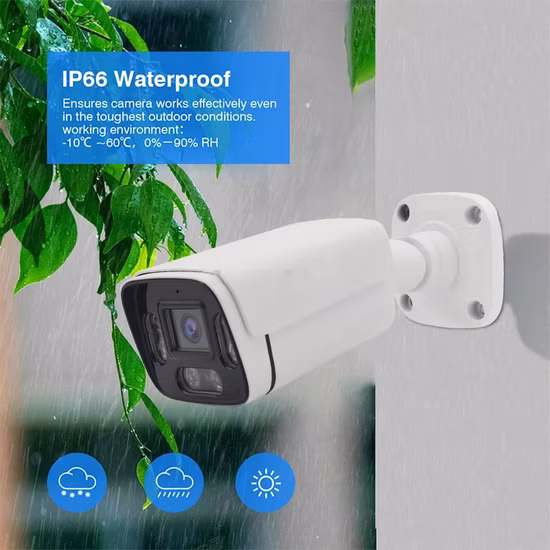 Cámara de tamaño mini 1080P Cámara IP de seguridad Poe inalámbrica